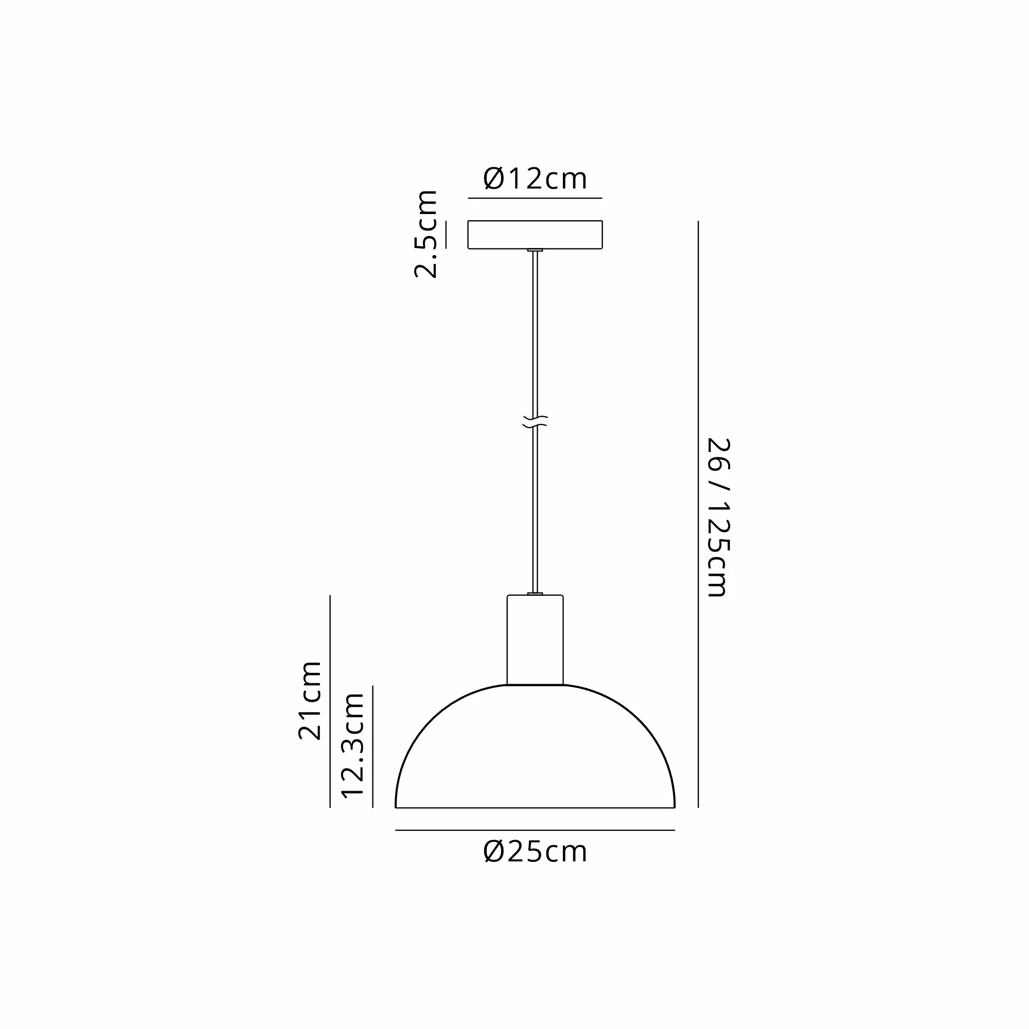 Carrington Ceiling Lights Deco Single Pendant